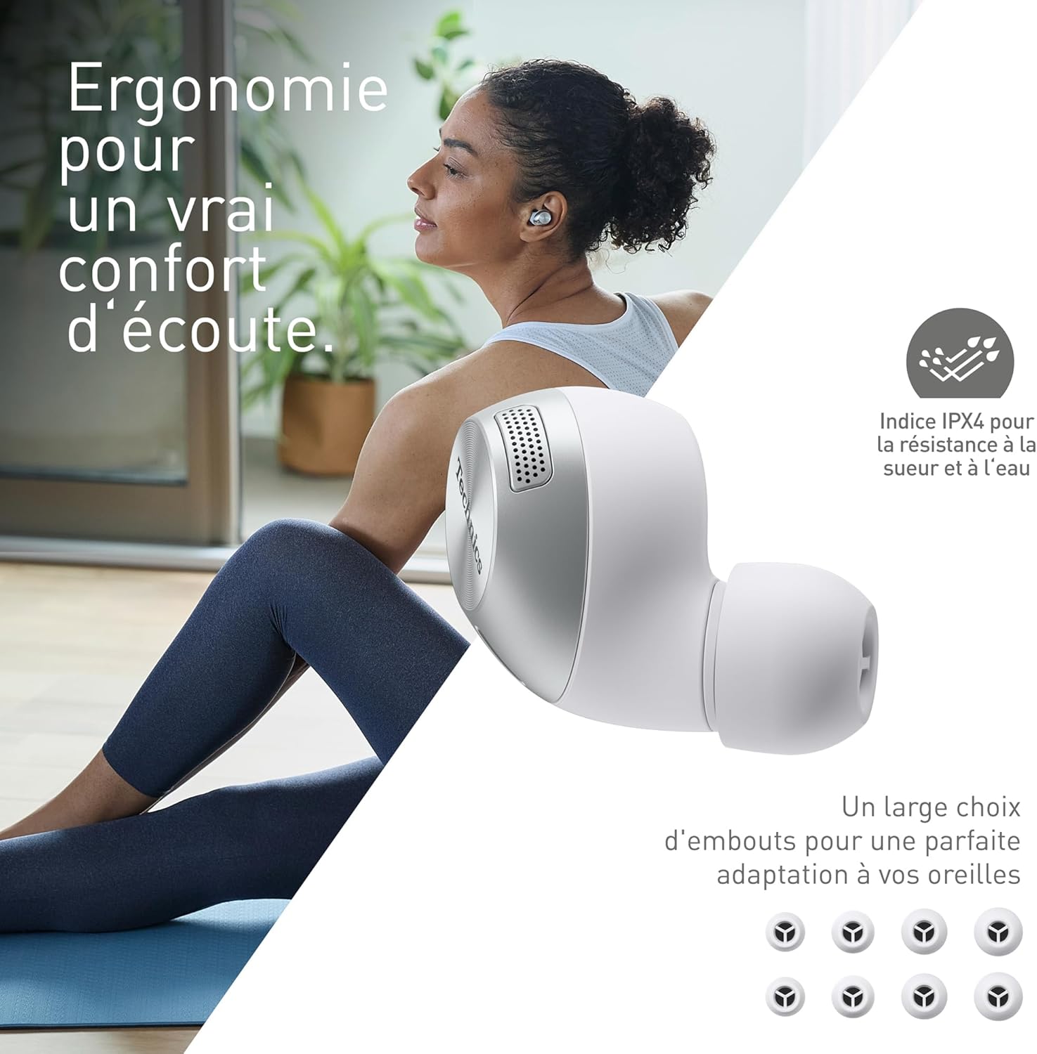 Thumbnail 3 de Technics EAH-AZ40M2ES écouteurs sans fil 24 h