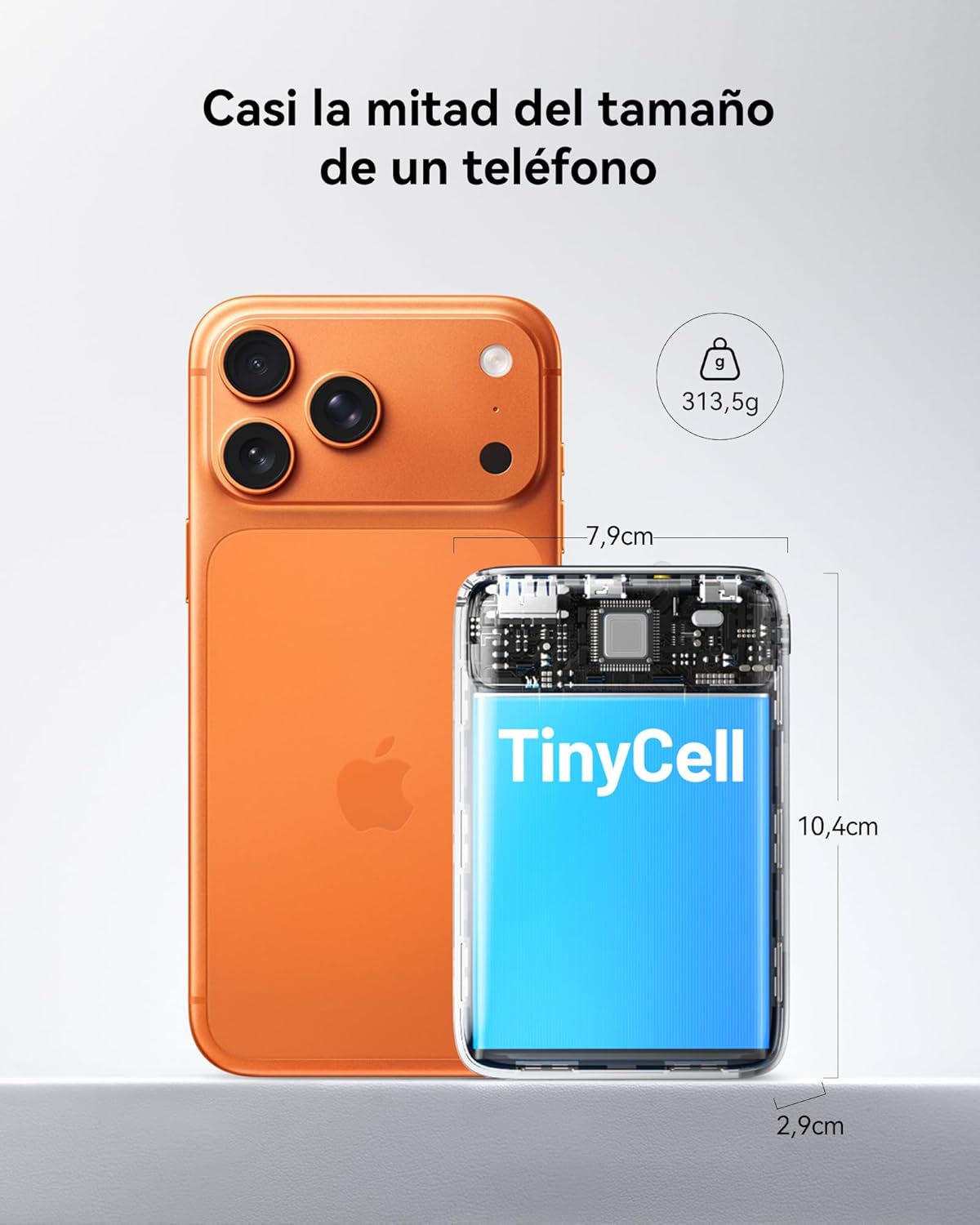Thumbnail 5 de INIU Power Bank, Ultrapequeño 20000mAh 22,5W PD3.0 QC4.0 Bateria Externa Carga Rapida, USB C Input & Output Bateria Portatil, Powerbank Compatible con iPhone 17 16 15 14 Pro MAX Plus, Samsung, Xiaomi