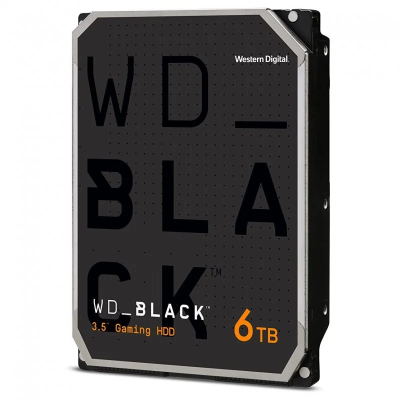 Detalle 2 de WD Black 3.5" 6TB SATA 3 de Western Digital — Disco duro de alto rendimiento para juegos