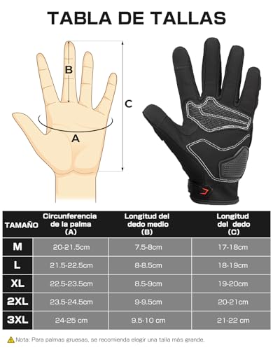 Thumbnail 5 de KEMIMOTO guantes de moto de verano con pantalla táctil y protección en nudillos