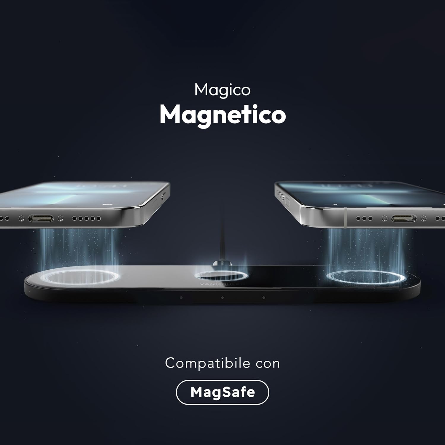 Thumbnail 3 de Vonmählen Aura Home: Stazione di ricarica wireless 3-in-1 MagSafe (Nero) per Apple