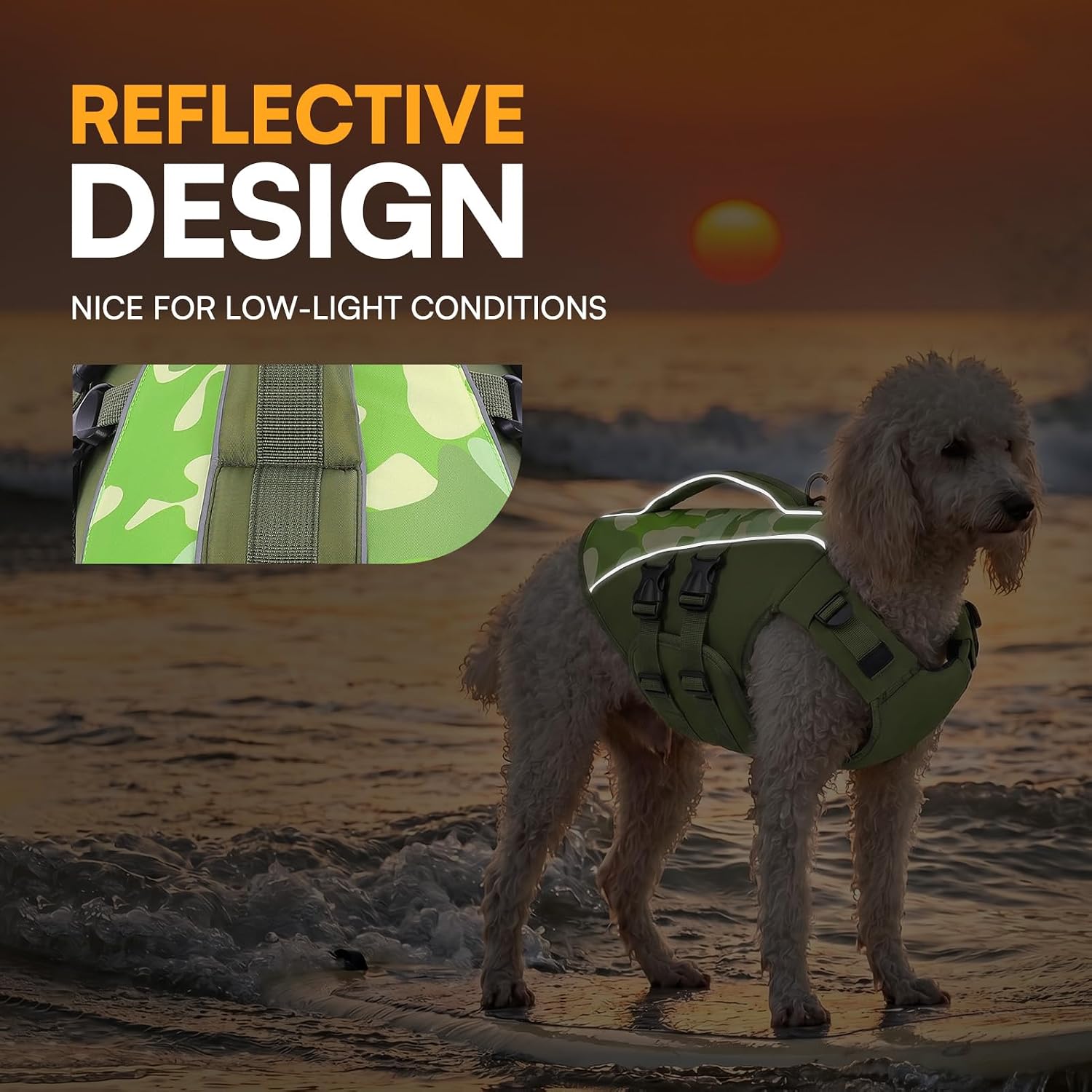 Detalle de Queenmore Large Dog Life Jacket