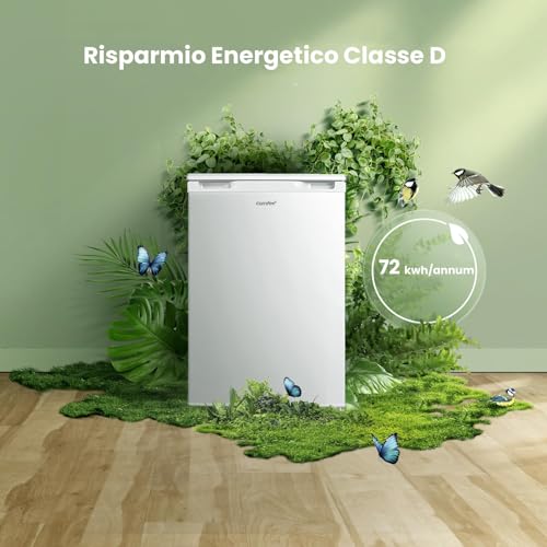 Detalle de COMFEE' Mini Frigo 131L – Frigorifero piccolo bianco con inverter, LED e controllo temperatura