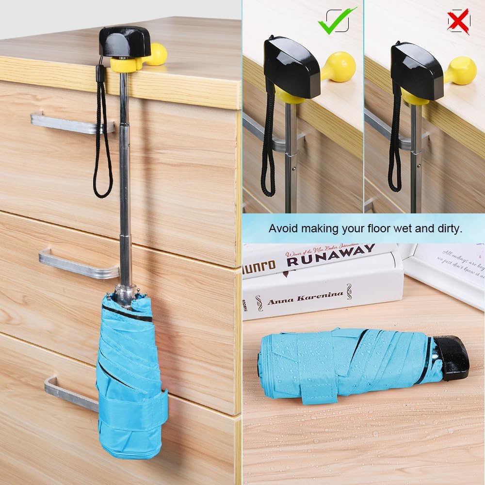 Detalle 2 de Vicloon Mini Ombrello Portatile Pieghevole antivento e con protezione UV (176 g)