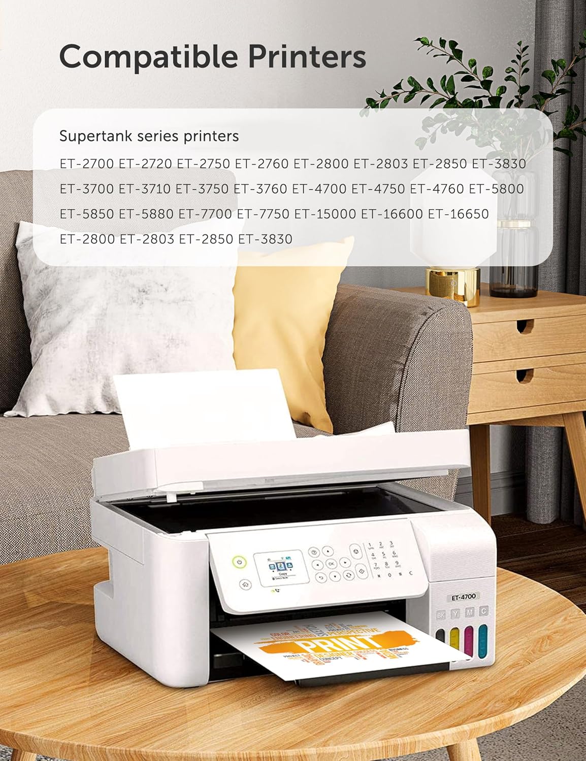 Thumbnail 1 de Hiipoo Sublimation Ink for ET2400 Printers ⚙️