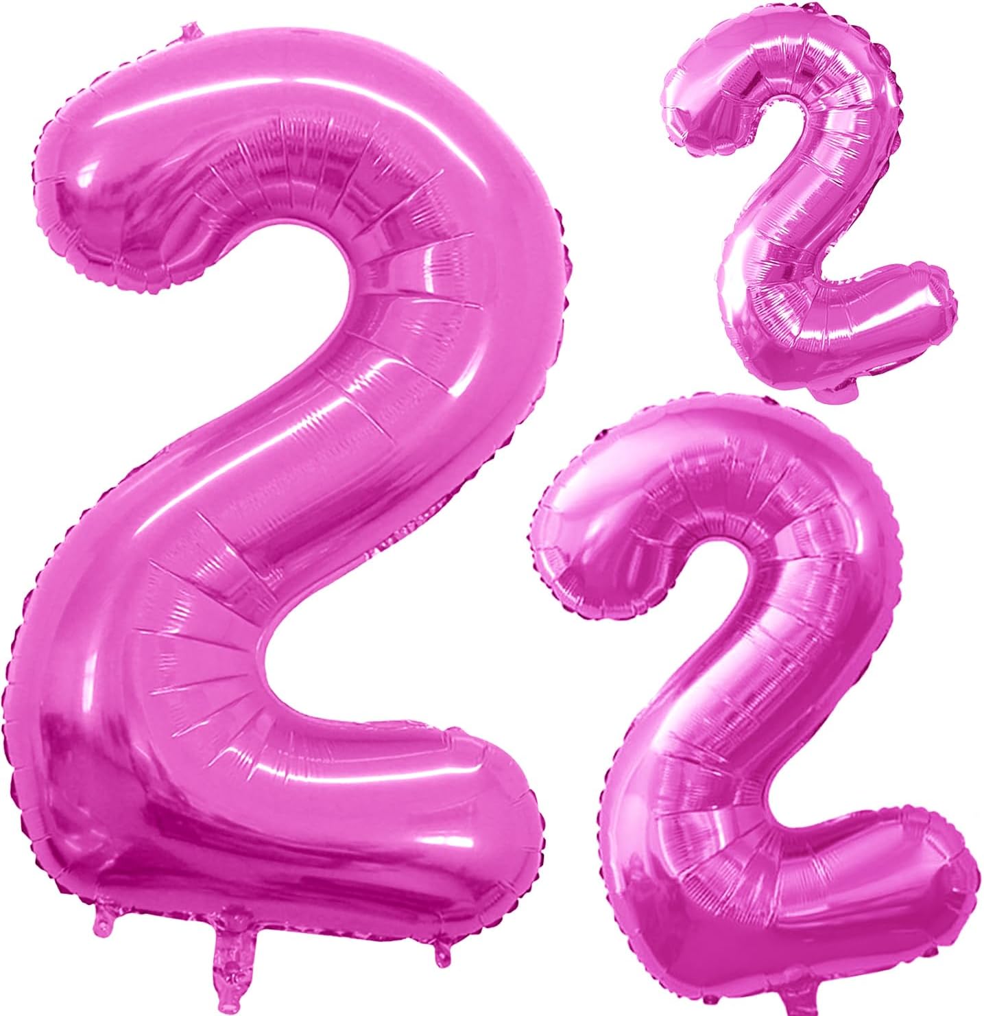 GOER Number 2 Foil Balloons 42 inch
