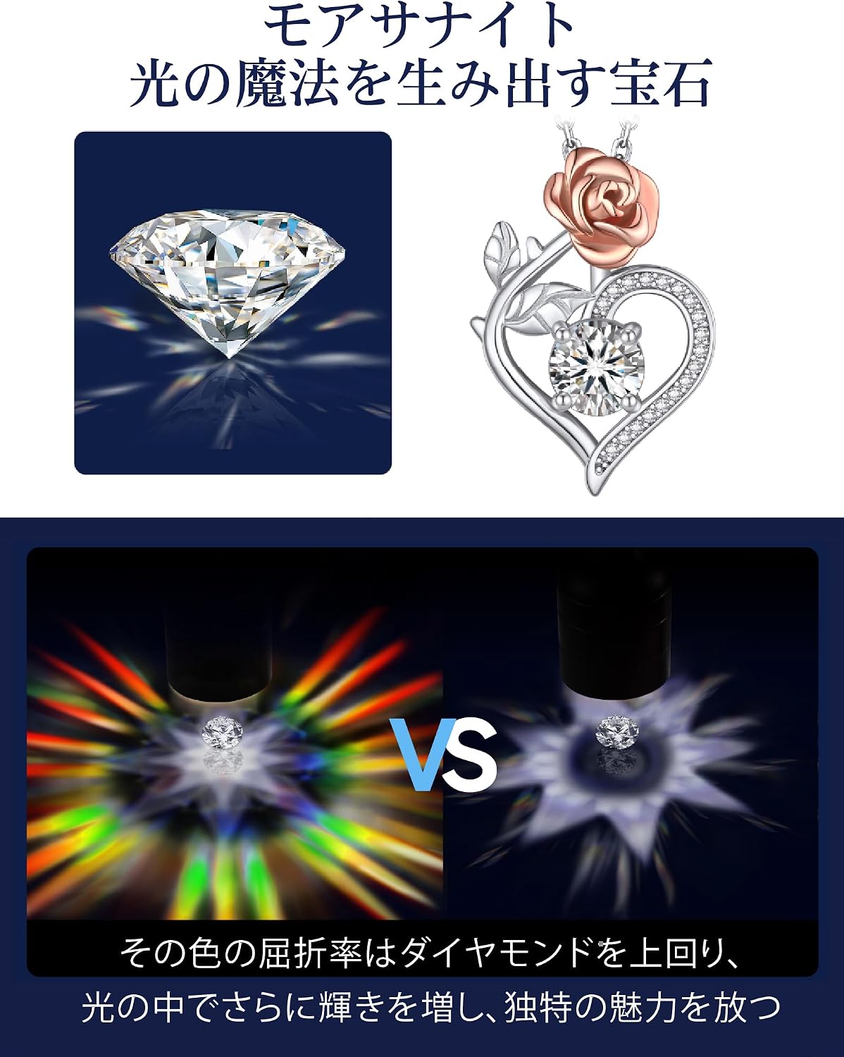 Detalle 1 de MomentWish Coeur Collier 1 Carat đ