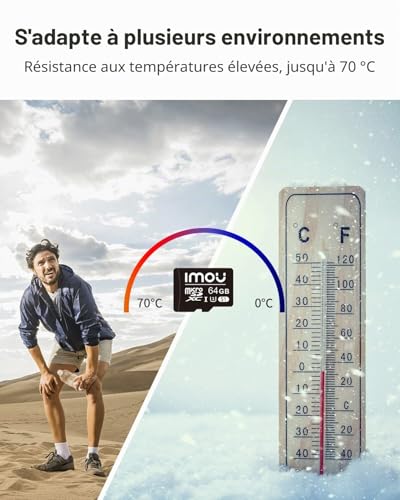 Thumbnail 3 de Imou Carte Micro SDXC 32 Go – Lecture jusqu’à 95 Mo/s et fiabilité pour vos appareils