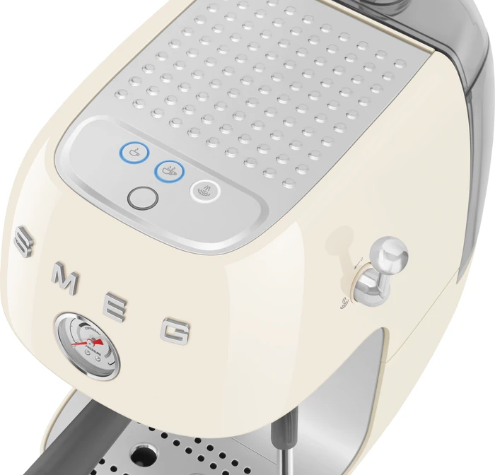 Thumbnail 14 de Smeg ECF03CREU Creme: Espressomaschine mit Manometer, cremigem Cappuccino und Latte Art