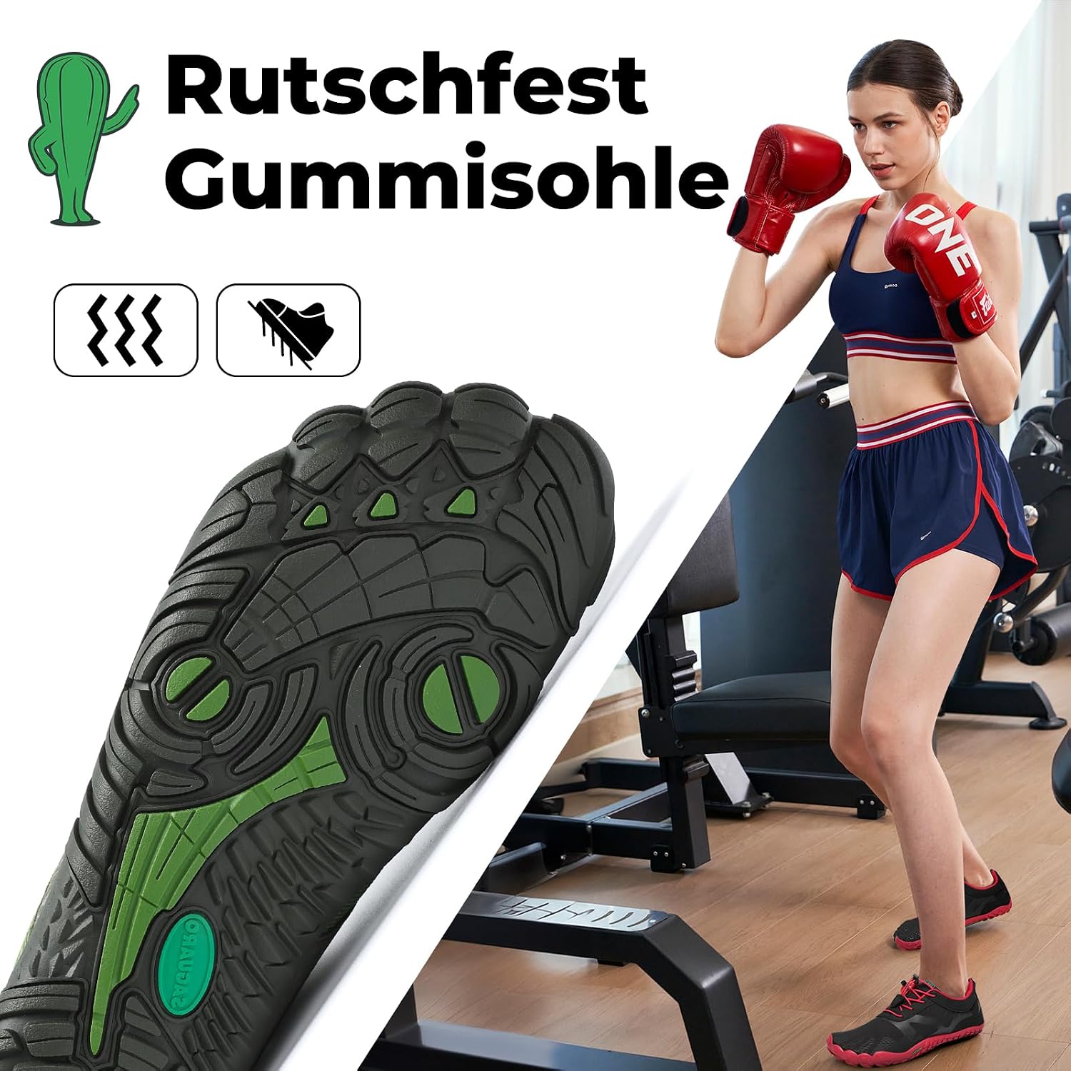 Thumbnail 3 de SAGUARO Unisex Barfußschuhe Outdoor – Zehenfreiheit, Zero-Drop und faltbar