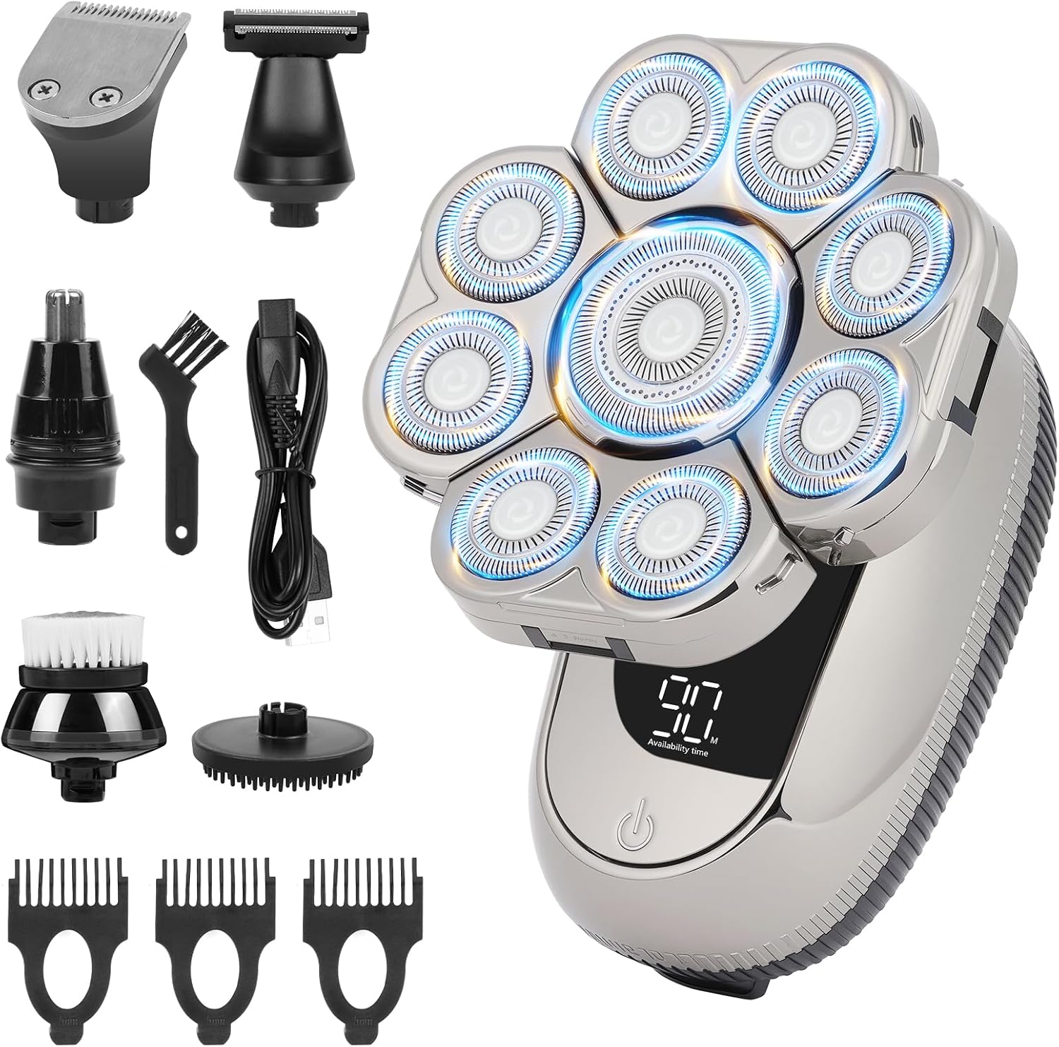 Detalle de OFFCUP Electric Head Shaver 9D