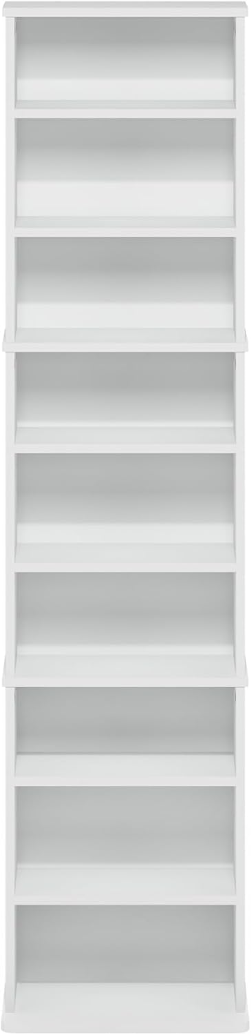 Thumbnail 6 de Furinno Jaya 9-Shelf Tall Narrow DVD Shelf