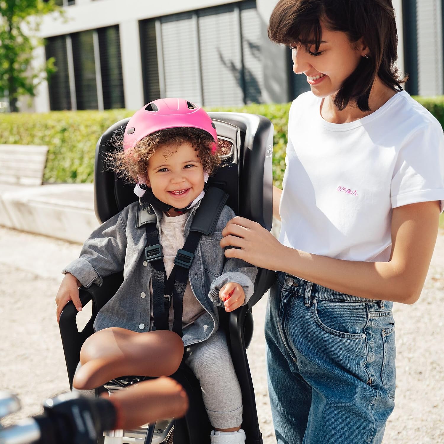 Detalle 2 de Britax Römer Bike Seat JOCKEY Z-LINE – Mitwachsender Kindersitz für Fahrräder