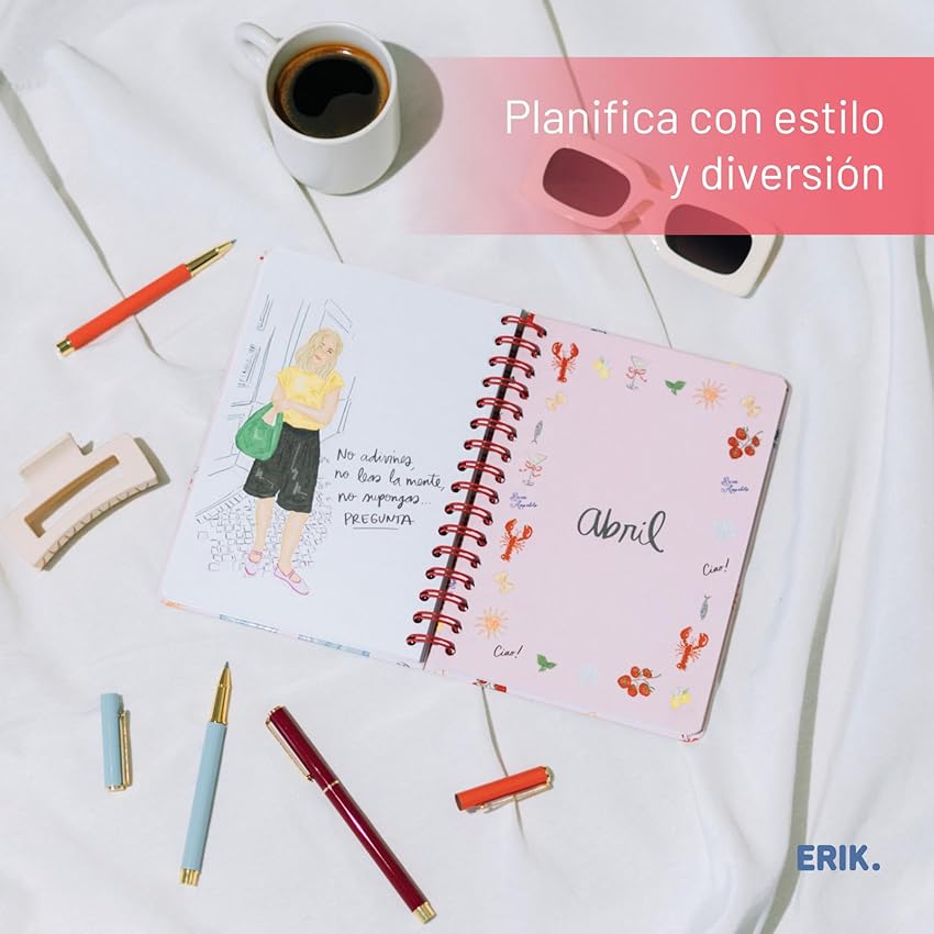 Thumbnail 5 de Grupo Erik Agenda escolar 2025-2026 Semana vista A5