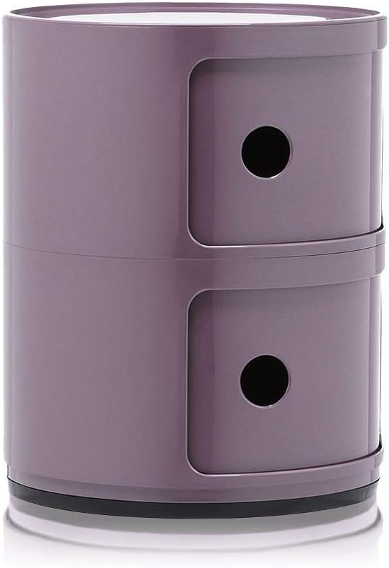 Detalle de Kartell Componibili contenitore 2 elementi 32×32×40 cm