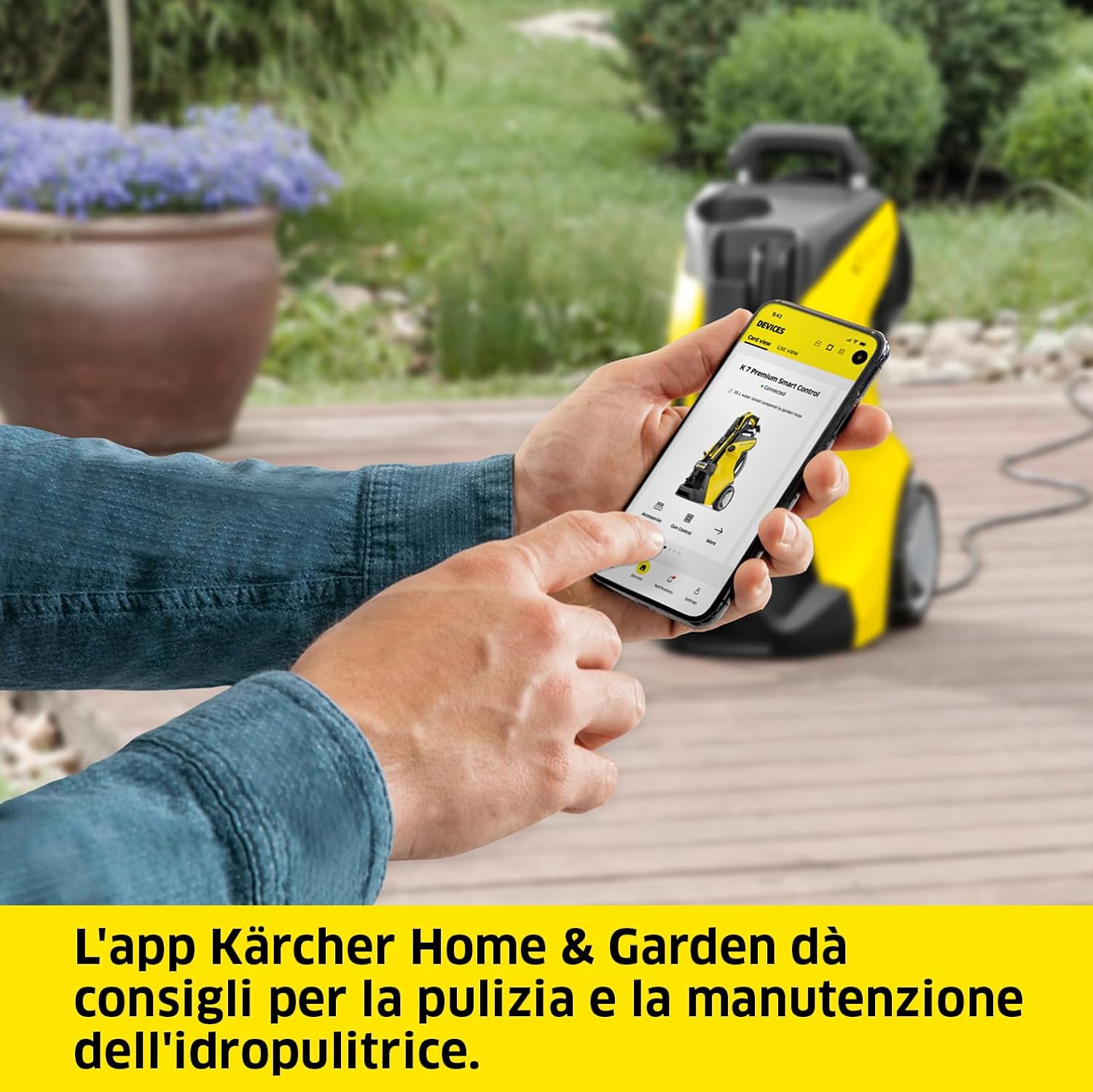 Thumbnail 3 de Kärcher K 4 Power Control idropulitrice con LED e regolazione pressione