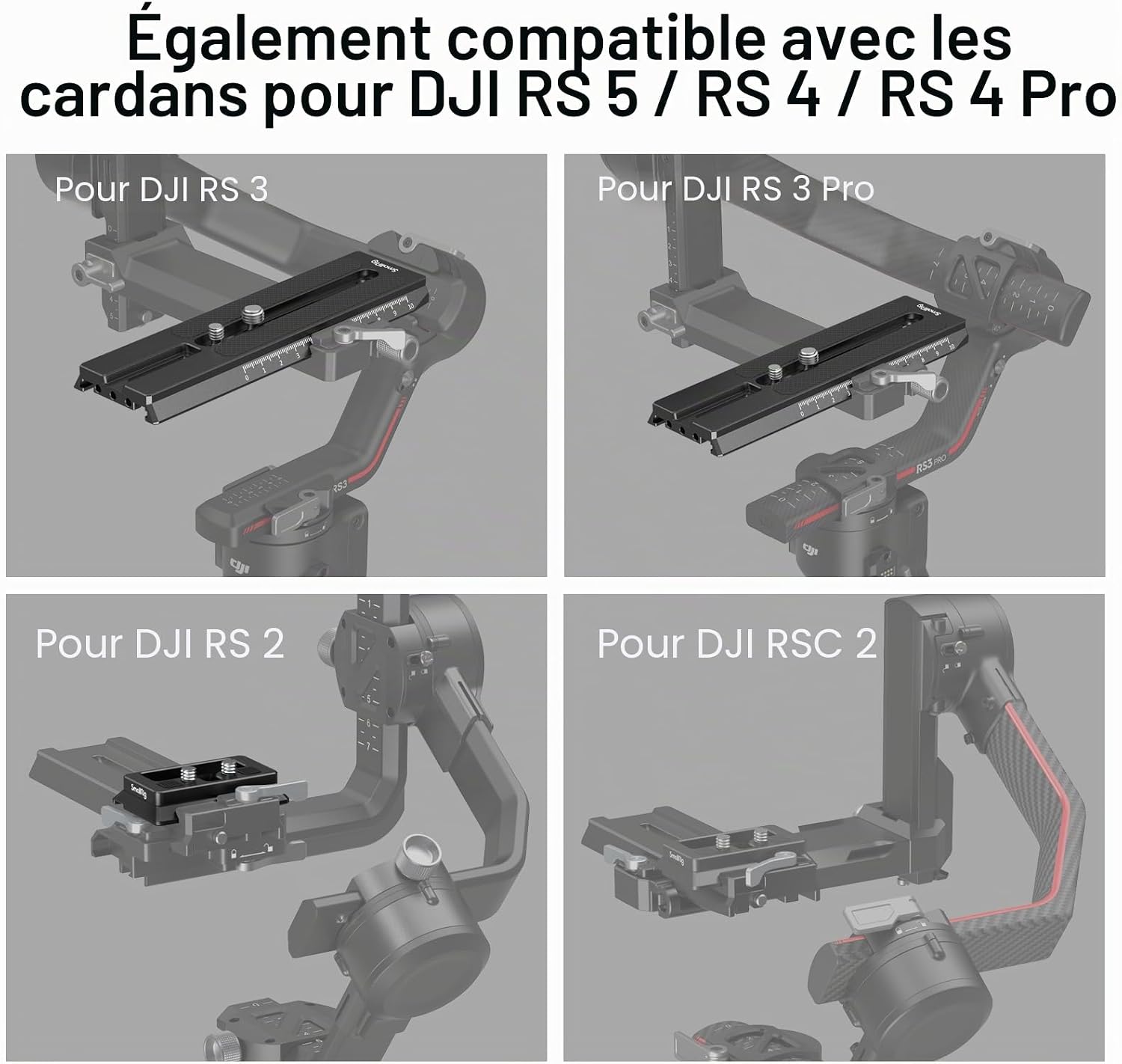 Thumbnail 6 de SMALLRIG 3154 plaque Arca 10 mm plus longue