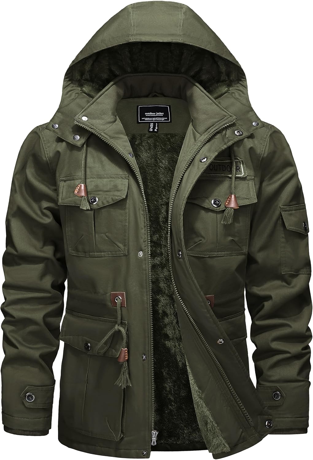 Thumbnail 4 de TACVASEN Winterjacke Herren warme Thermojacke