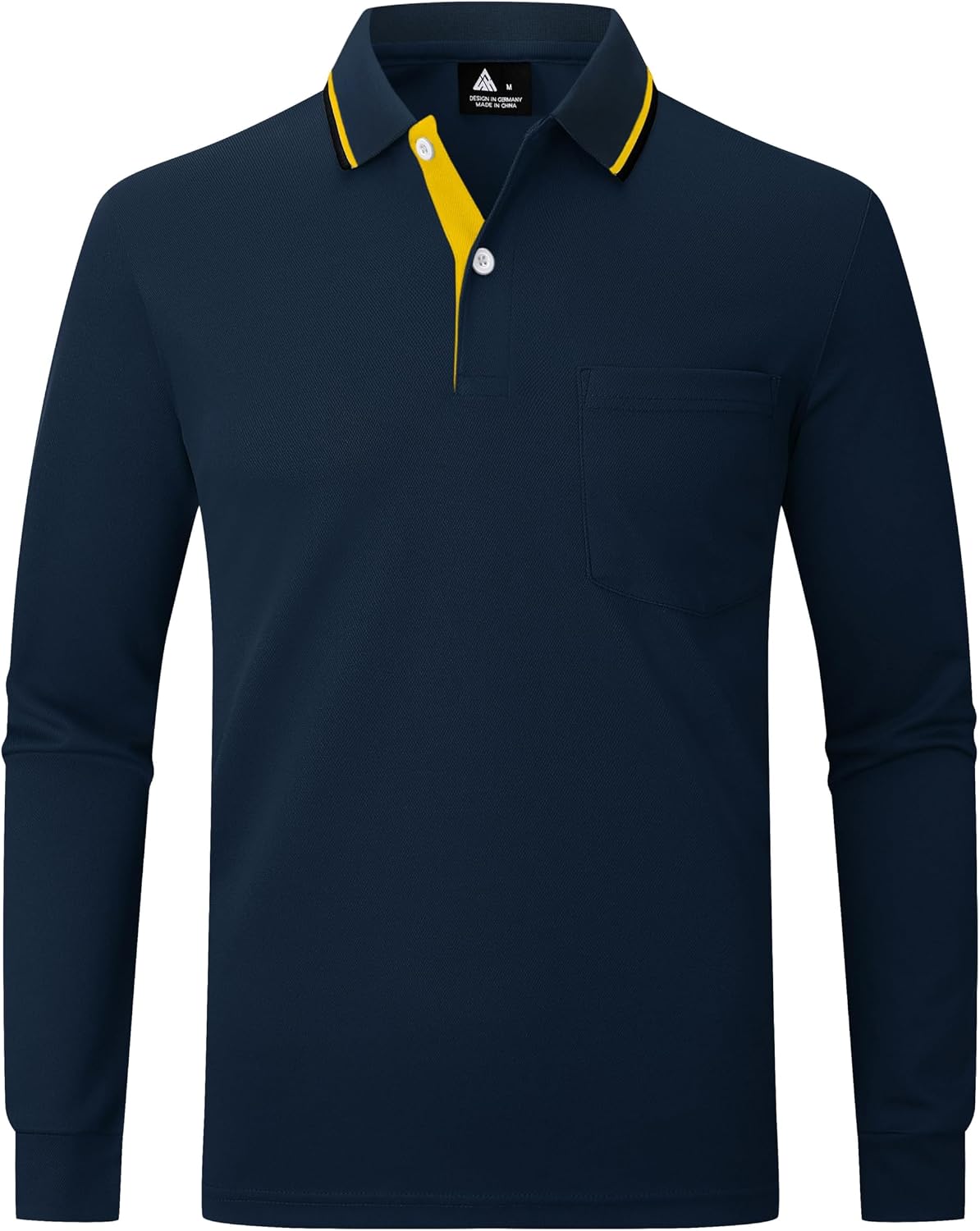 Detalle de SwissWell Polo Uomo Manica Lunga Traspirante