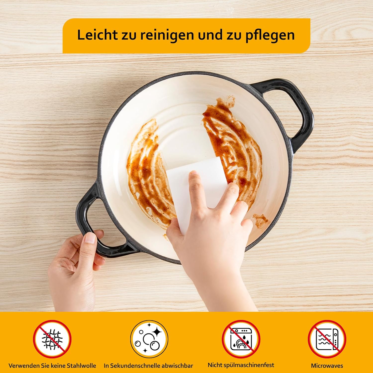 Detalle de Velaze Gusseisen Brotbacktopf 4,8 l