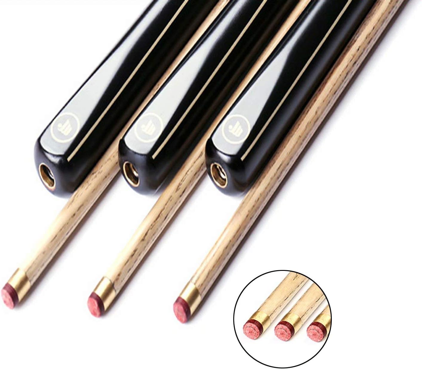 Thumbnail 3 de AONETIGER 3/4 Jointed Snooker Billiard Pool Cue with Ash Shaft and 9.7mm Tip