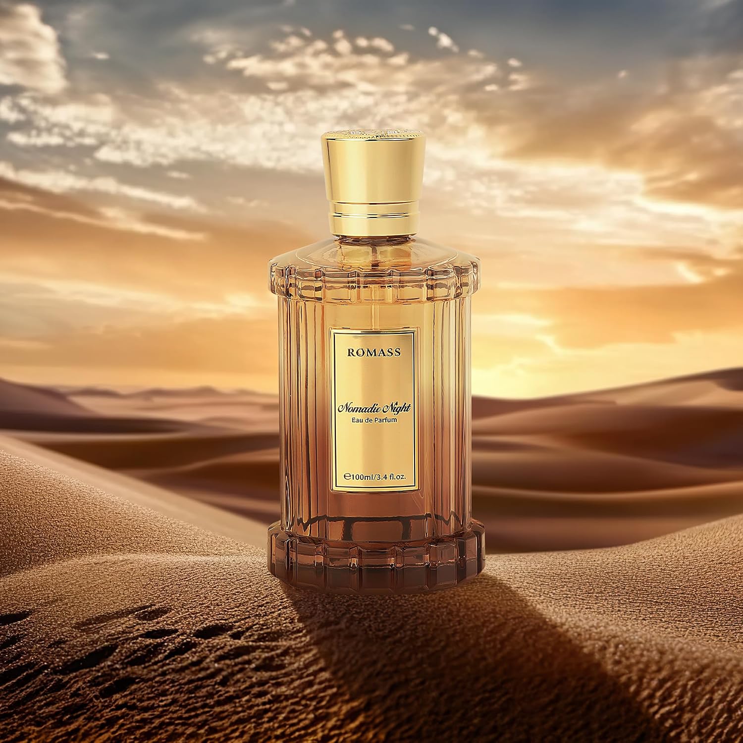 Thumbnail 1 de ROMASS Nomadic Night Long Lasting Unisex Oud Perfume – 3.4oz / 100ml Eau de Parfum