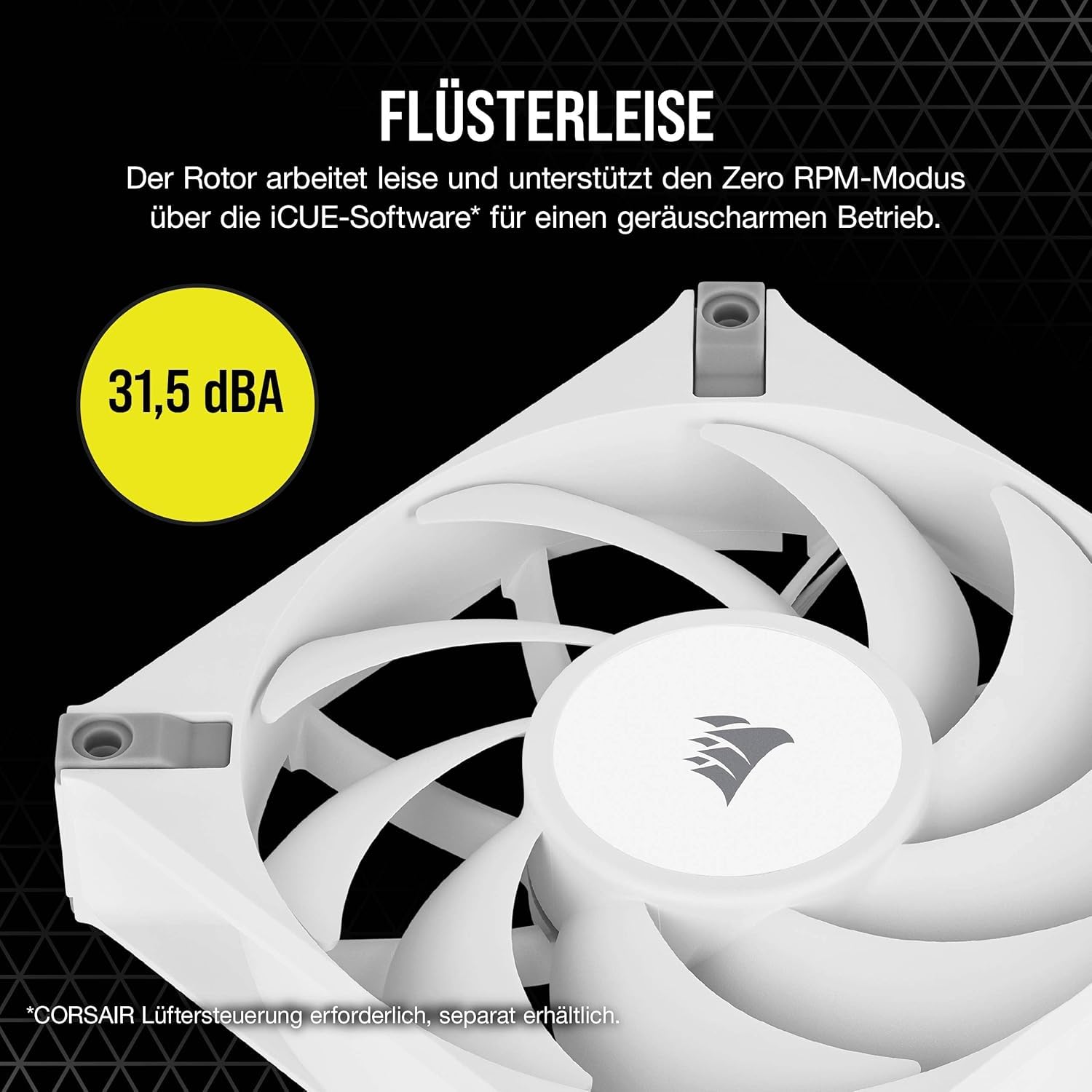 Thumbnail 3 de Corsair AF120 ELITE: Hochleistungs‑120-mm‑PWM-Lüfter mit AirGuide und Zero RPM