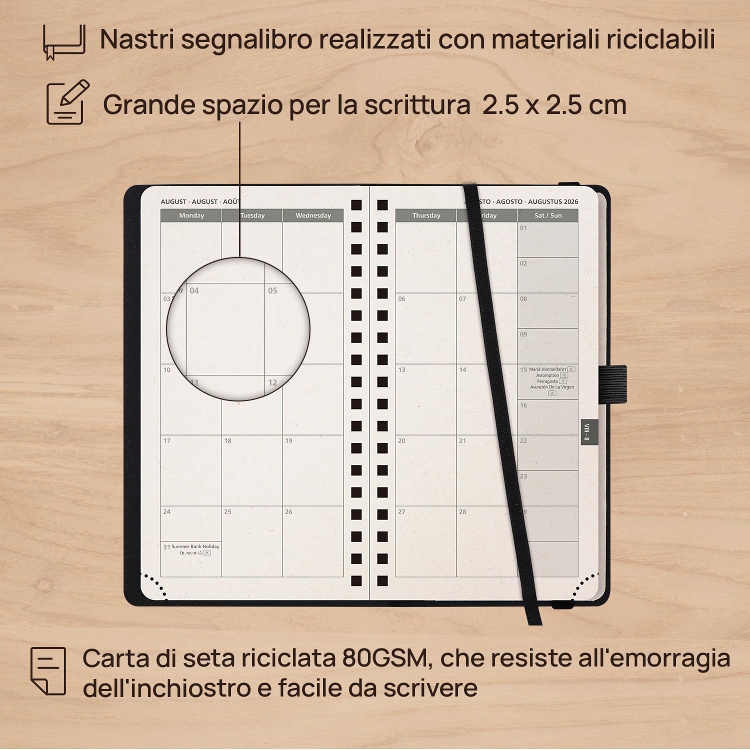 Thumbnail 3 de POPRUN Agenda 2026 Tascabile 16,5x9 cm 📔