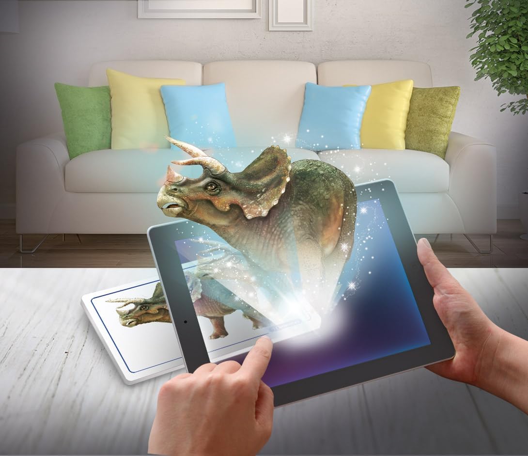 Thumbnail 5 de Coffret Archéo Ludic Clementoni – Proies et prédateurs (7 ans+) avec squelettes phosphorescents et réalité augmentée