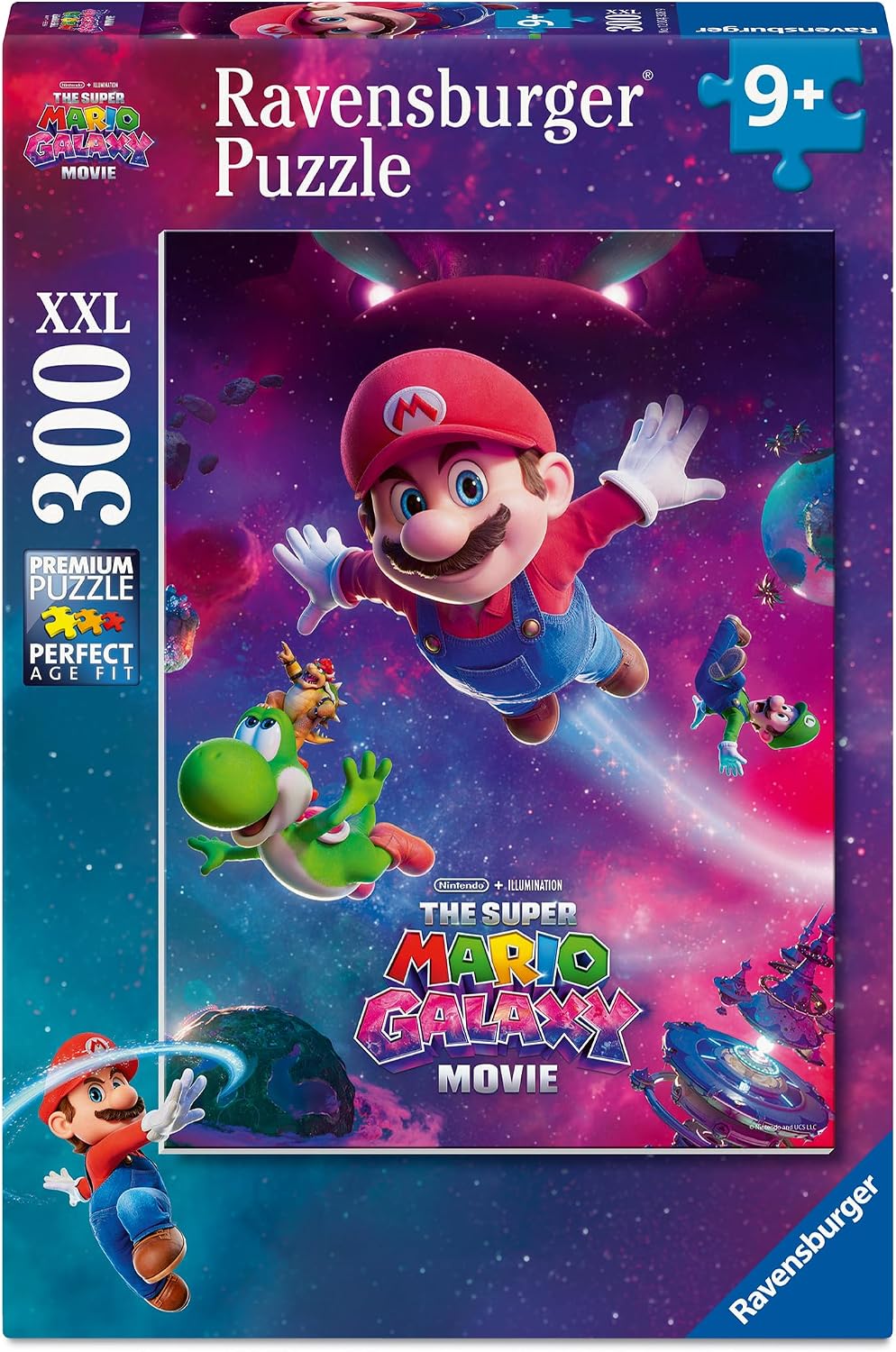 Detalle de Ravensburger Super Mario Movie 2 300-Piece Jigsaw Puzzle with XXL Pieces
