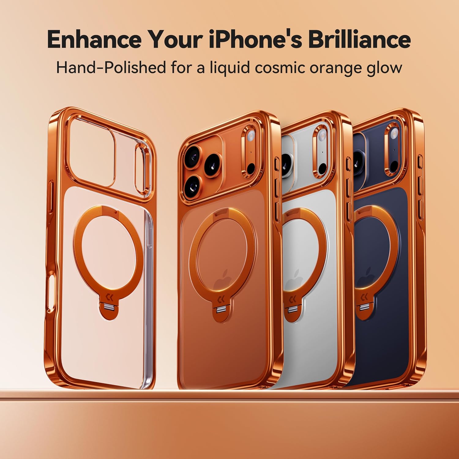 Detalle de CASEKOO iPhone 17 Pro Max slim magnetic case 6.9"