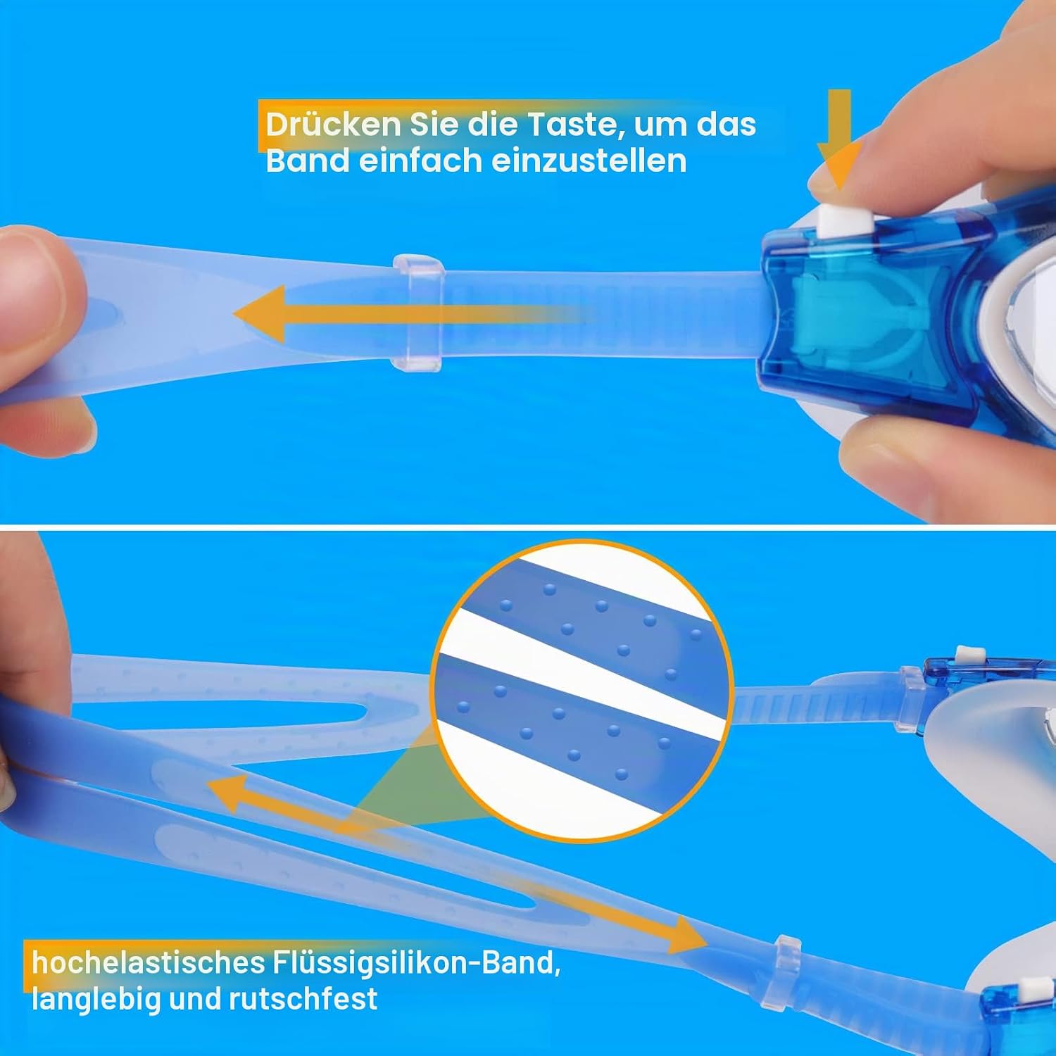 Thumbnail 6 de Winline Schwimmbrille Erwachsene Jugendliche – UV400-Schutz, Anti-Beschlag, klare Sicht und komfortabler Passform