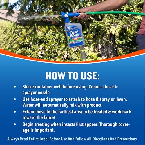 Thumbnail 6 de Cutter Backyard Bug Control Spray Concentrate (2 Pack) – 32 fl oz Each