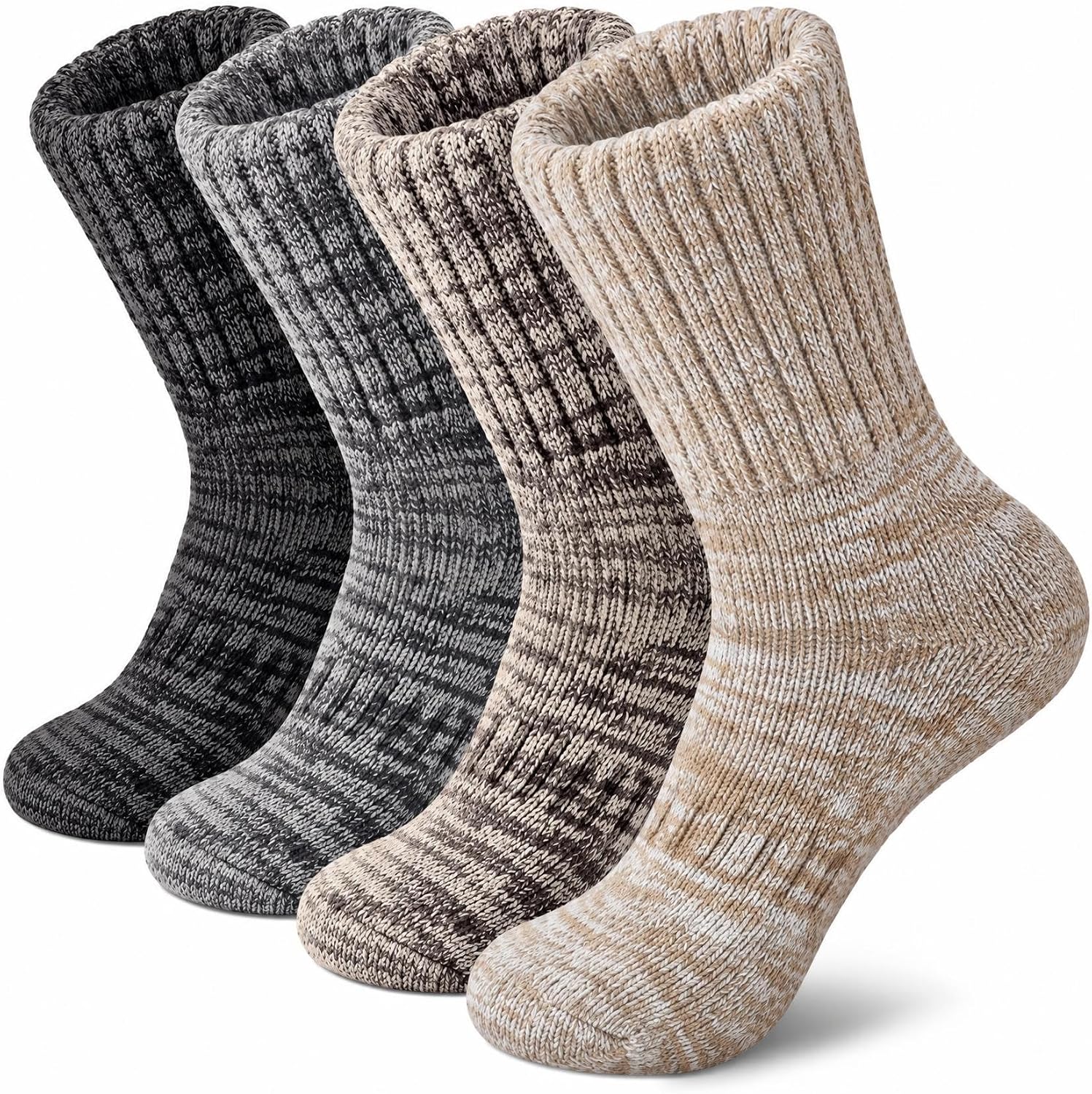 Thumbnail 6 de Senker Women's Wool Socks, 4-Pair Set
