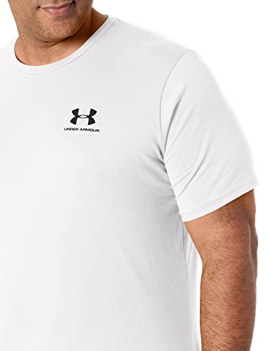 Thumbnail 4 de Under Armour Ua Sportstyle Lc Ss Camiseta Blanco para Hombre 🏋