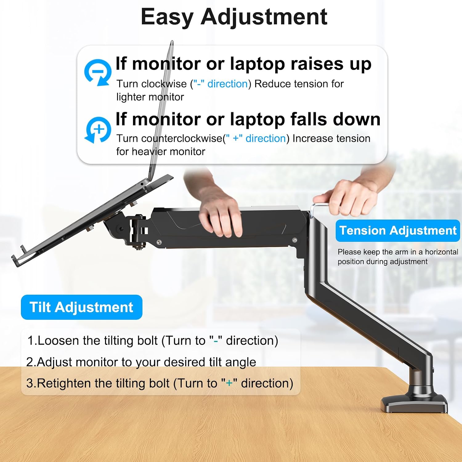 Thumbnail 6 de ErgoFocus Laptop Desk Mount for 17-inch Notebooks