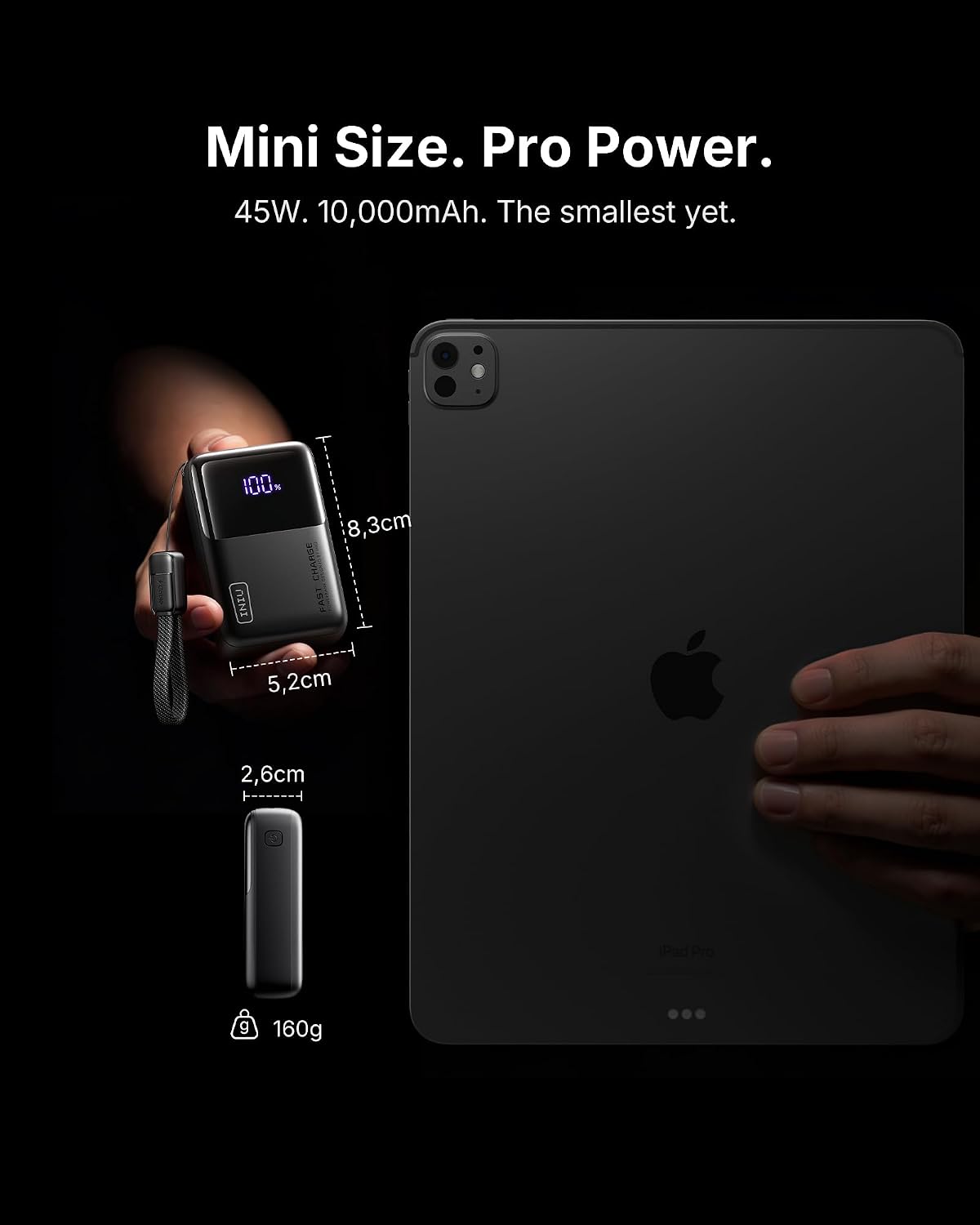 Detalle 2 de INIU portable power bank 10,000mAh