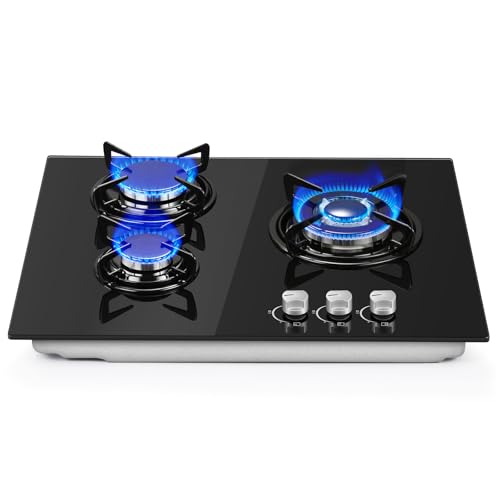 Thumbnail 6 de SNDOAS Placa de Gas Butano 3 Fuegos 60 cm: potencia y versatilidad para cocina interior y exterior