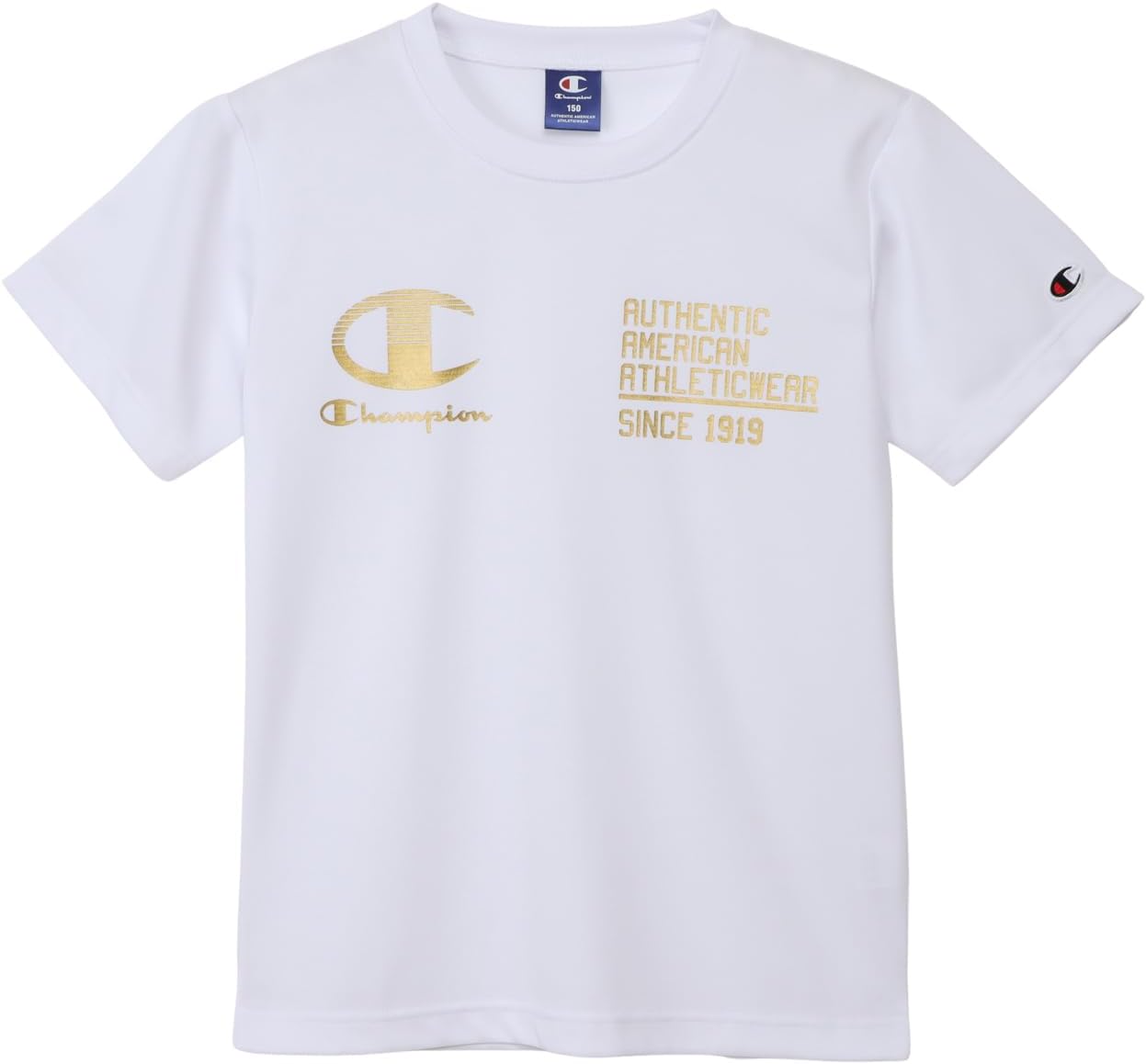 Detalle de Champion CK-DS309 キッズ半袖Tシャツ メッシュ素材・UVカット・吸水速乾