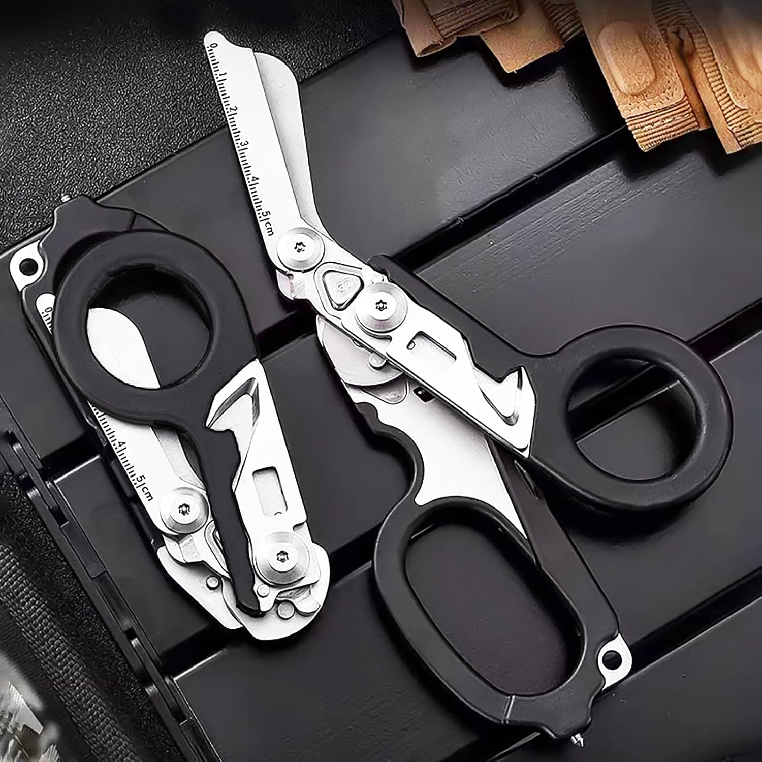 Thumbnail 4 de Elegital emergency response shears, stainless steel