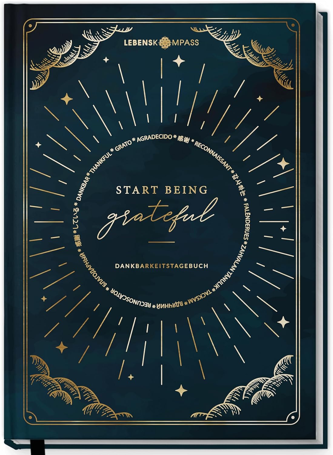 LEBENSKOMPASS Dankbarkeitstagebuch Moonlight DIN A5 📚