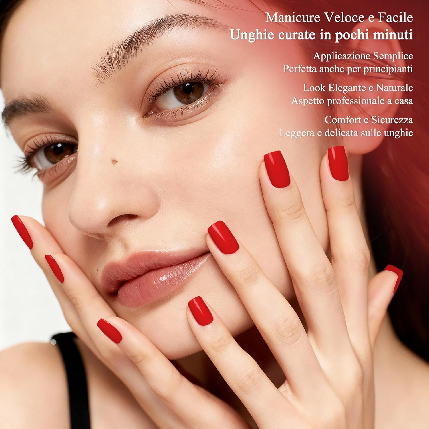 Detalle de Bagavs Unghie Gel Adesive UV 20 PCS 💅