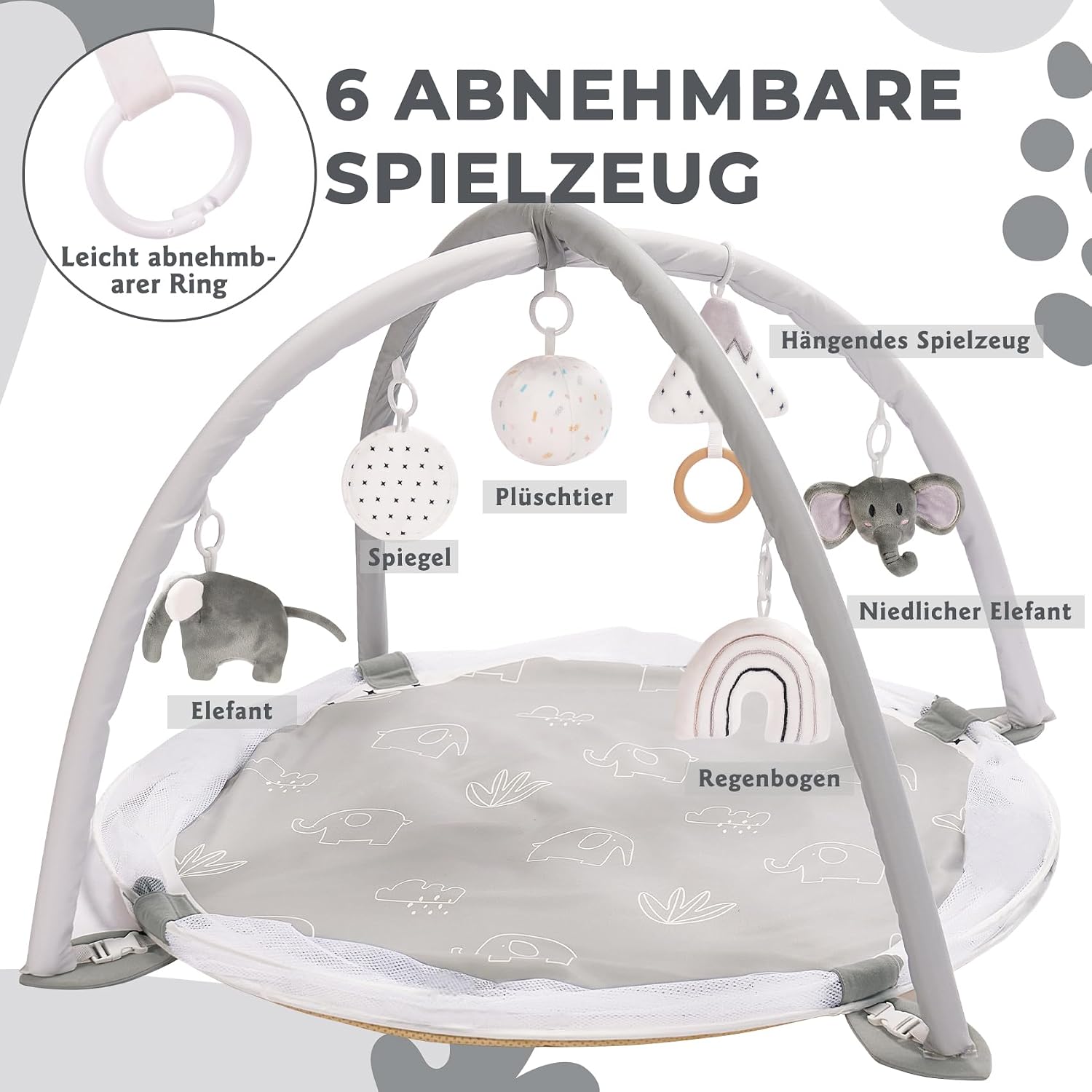 Thumbnail 4 de Mallify Baby Spielbogen 5-in-1