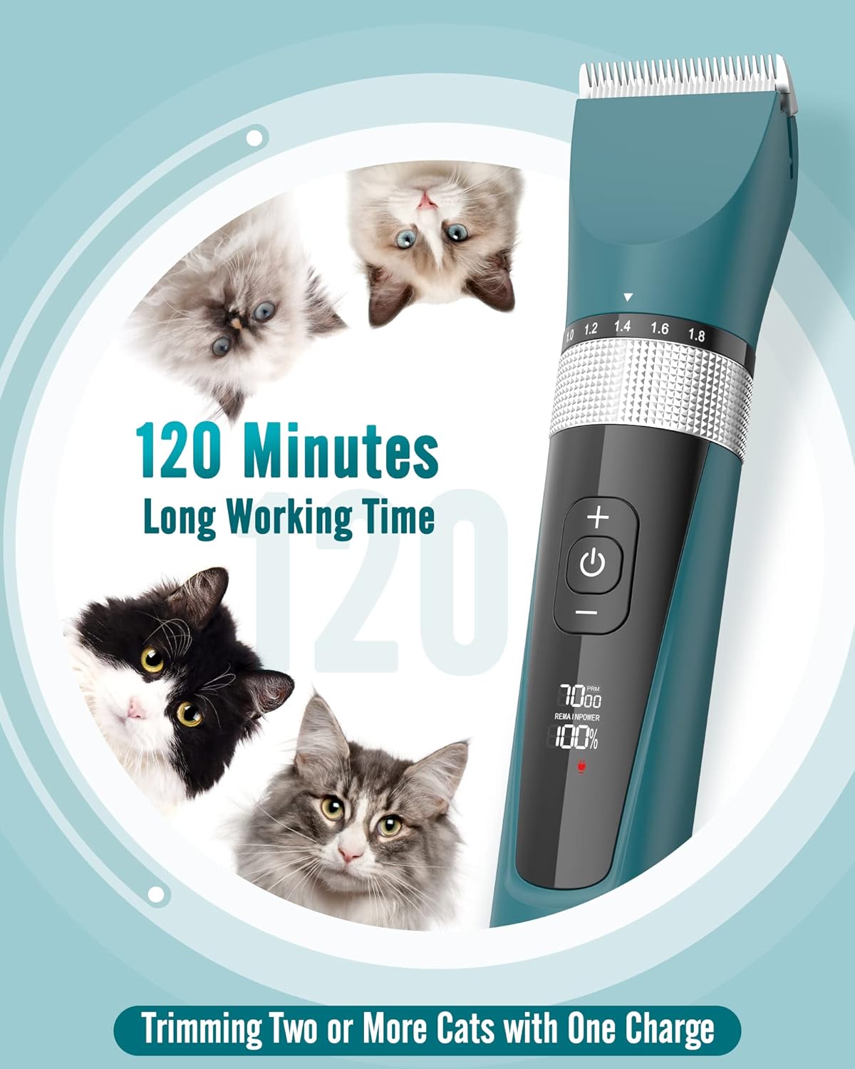 Thumbnail 4 de oneisall 7268 cat clippers 5-speed ✂