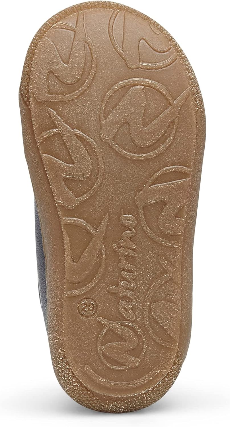 Detalle de Naturino Lauflernschuhe aus Nappaleder – Schnürverschluss, Gummi-Außensohle