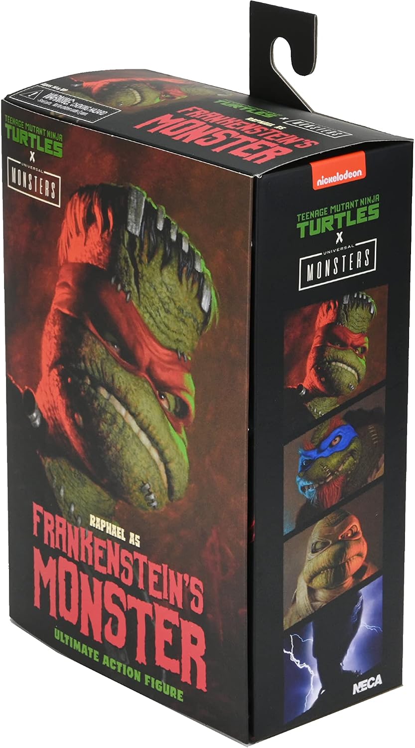 Thumbnail 3 de NECA Universal Monsters Ultimate TMNT Raphael jako Frankenstein – figurka 18 cm