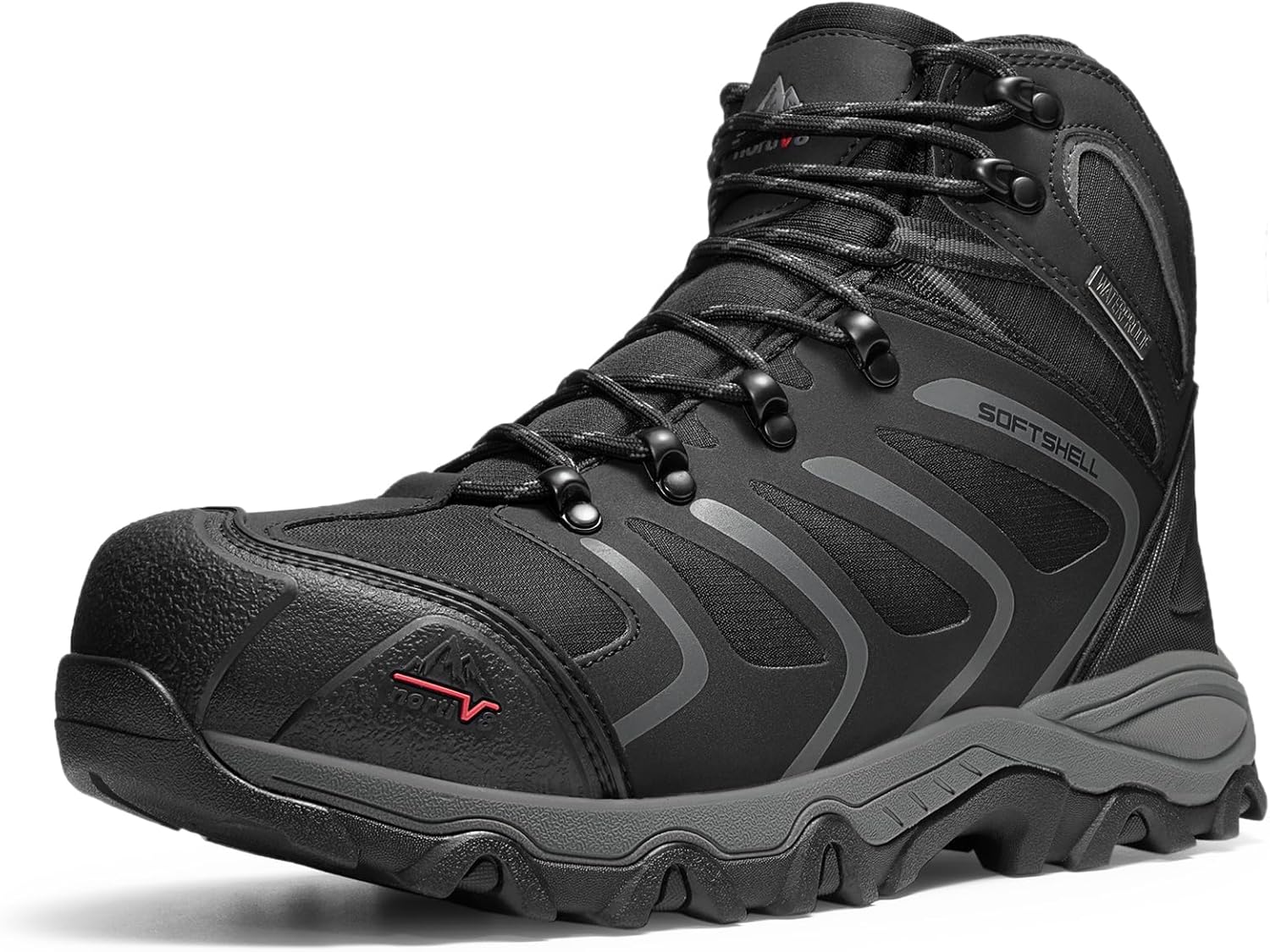 Thumbnail 6 de NORTIV 8 Herren Outdoorschuhe NORTIV 8 Trekking-Wanderstiefel mit wasserdichter Membran
