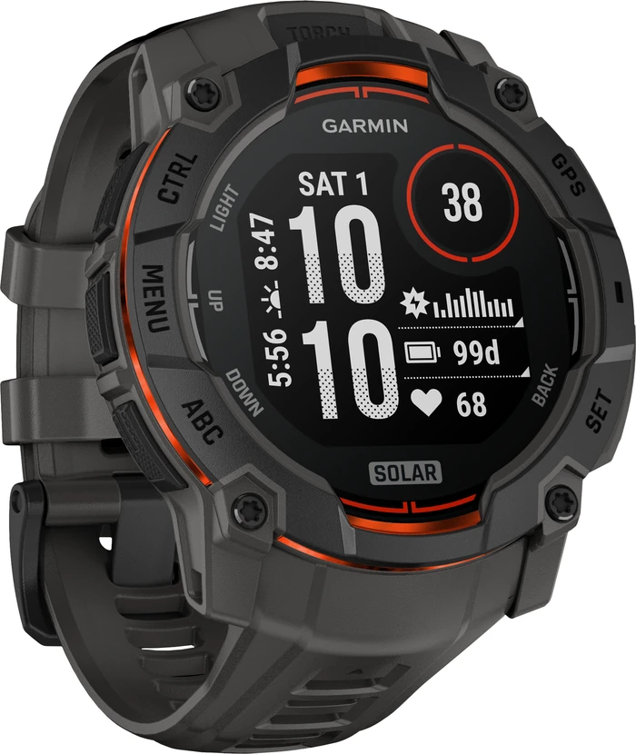 Thumbnail 6 de Garmin Instinct 3 Solar Schwarz 50 mm – robuste Outdoor-Smartwatch mit Solaraufladung