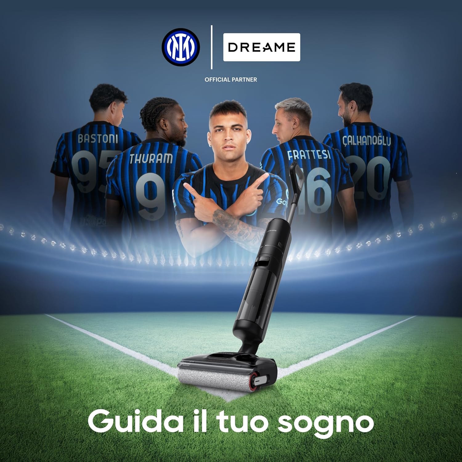 Thumbnail 1 de DREAME H12 Pro FlexReach: Aspirapolvere Lavapavimenti con Design piatto 180° e 18.000 Pa