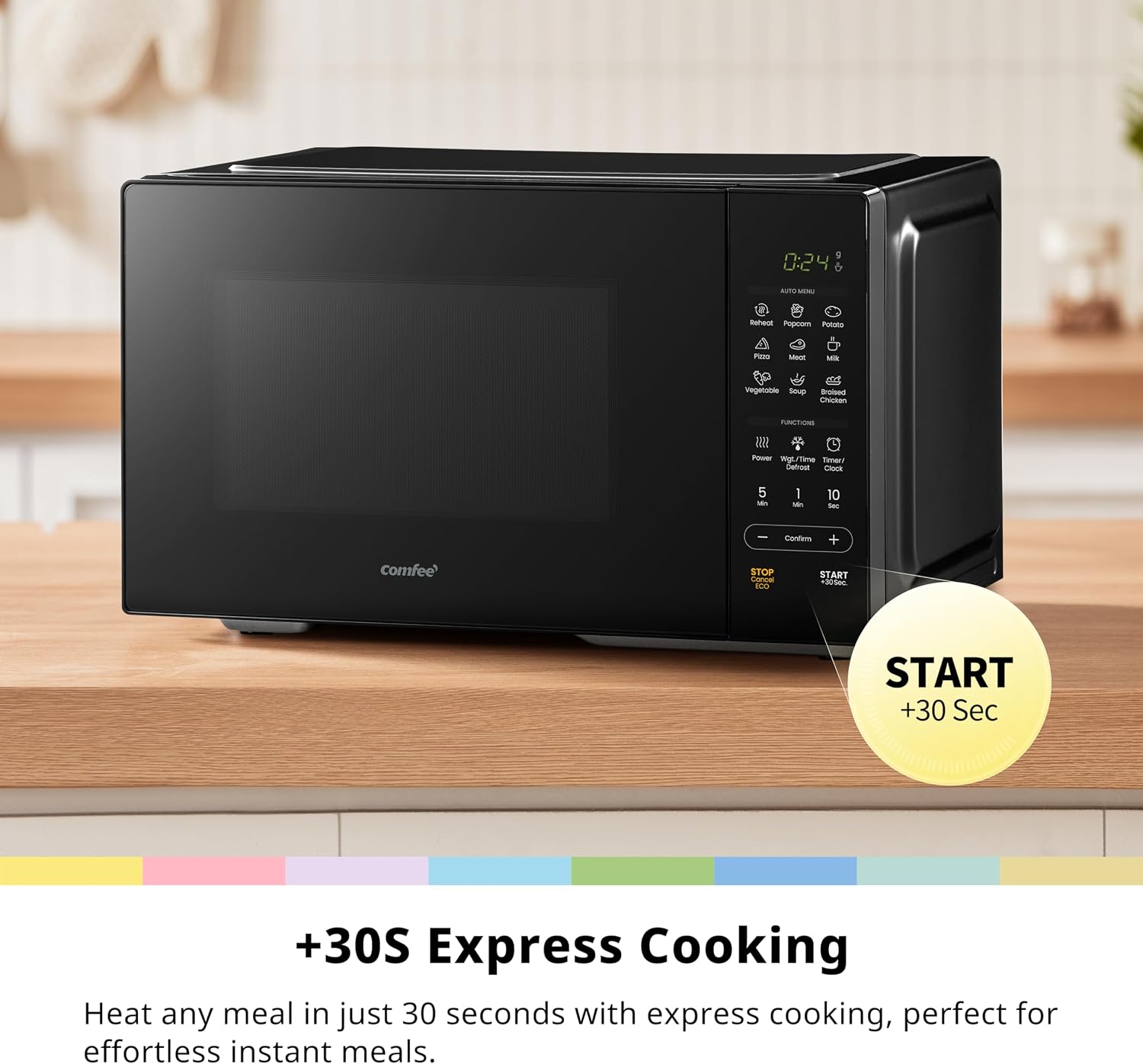 Thumbnail 6 de COMFEE' 23L Digital Solo Microwave Oven CMO-E232NL(BK) review